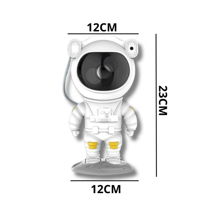 Proiettore Astronauta LED 3 in1 Cielo Stellato 360° con Telecomando - immagine 3