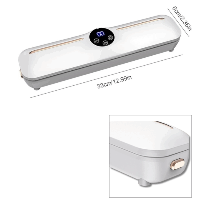 Macchina Sottovuoto per Alimenti 62KPa | Sigillatrice Automatica con Modalità Umido/Secco e LED - immagine 7