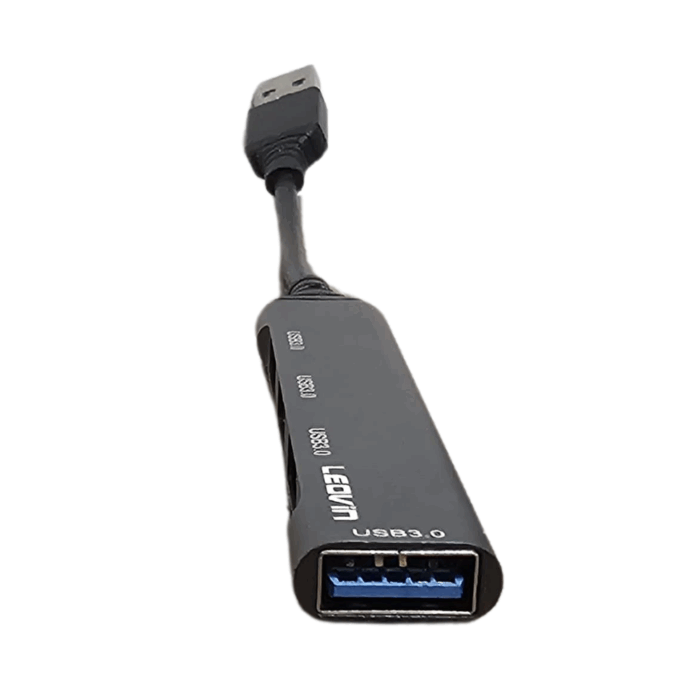 Hub 4 Porte USB 3.0 Alta Velocità per Trasferimento Dati Superveloce - immagine 4