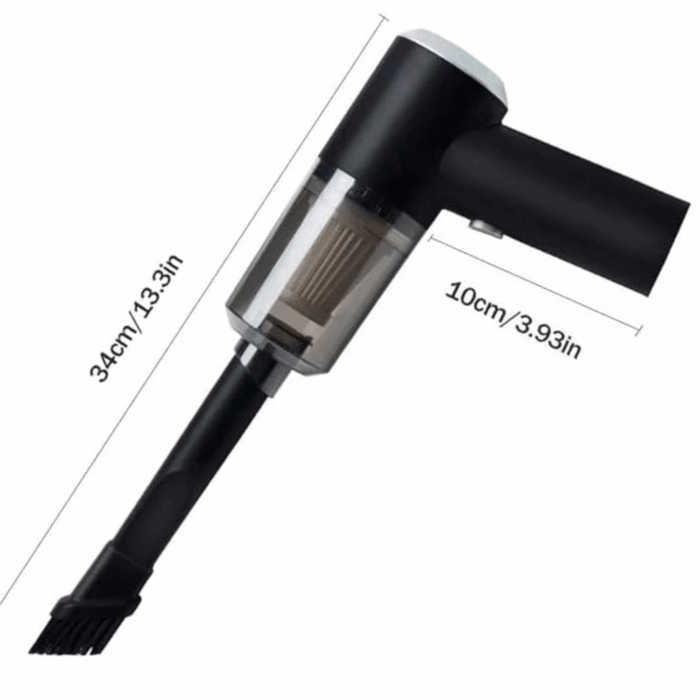 Aspirapolvere Portatile 120W Potente e Senza Fili per Auto e Casa - immagine 4