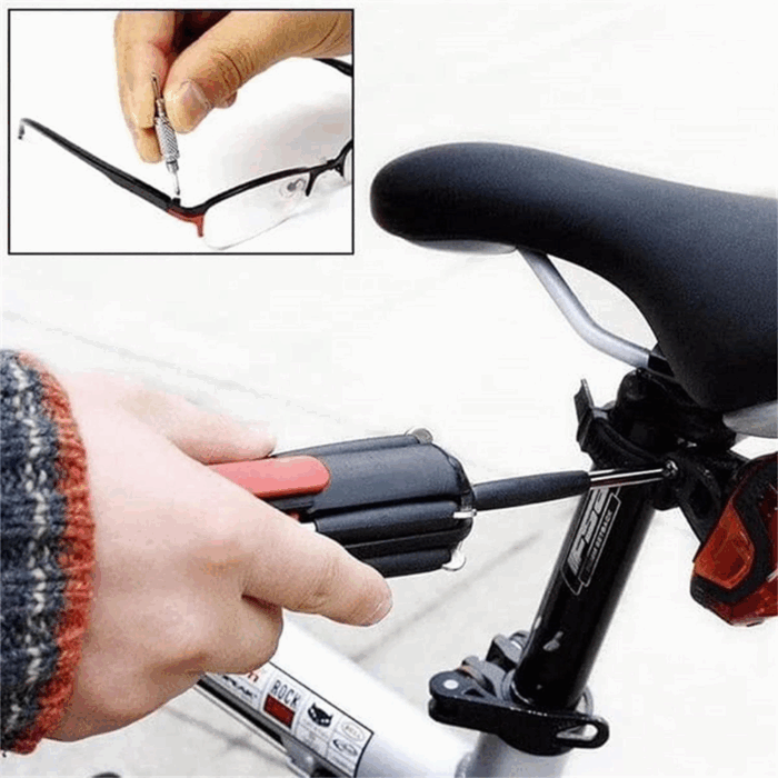 Cacciavite Multifunzione 8 in 1 con Torcia LED Potente - immagine 7