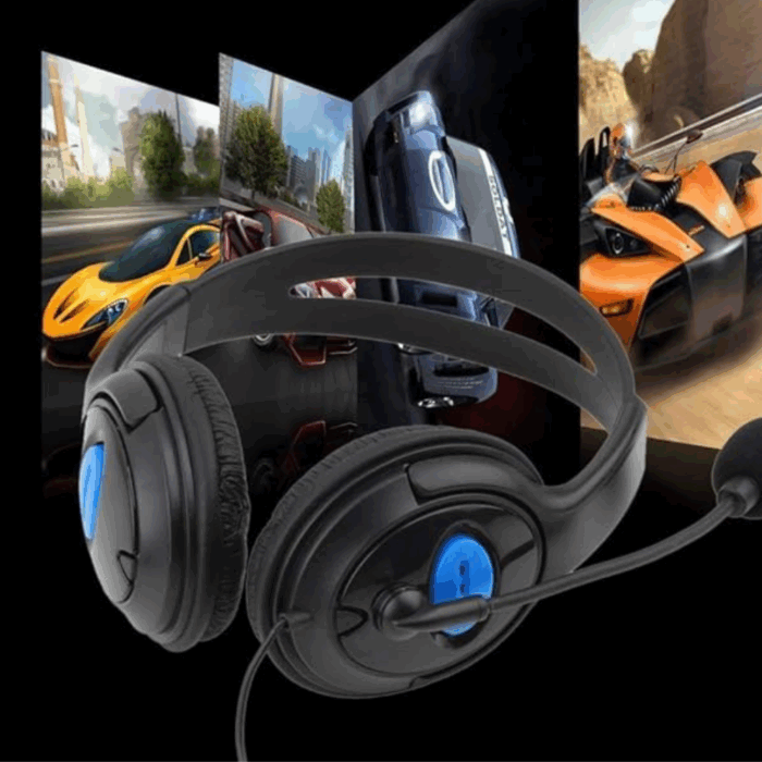 Cuffie da Gioco con Microfono 3.5mm per PS4 e PC | Auricolari Cablati con Audio Stereo - immagine 7
