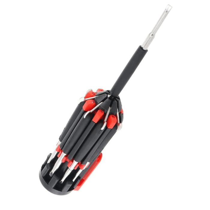 Cacciavite Multifunzione 8 in 1 con Torcia LED Potente - immagine 8