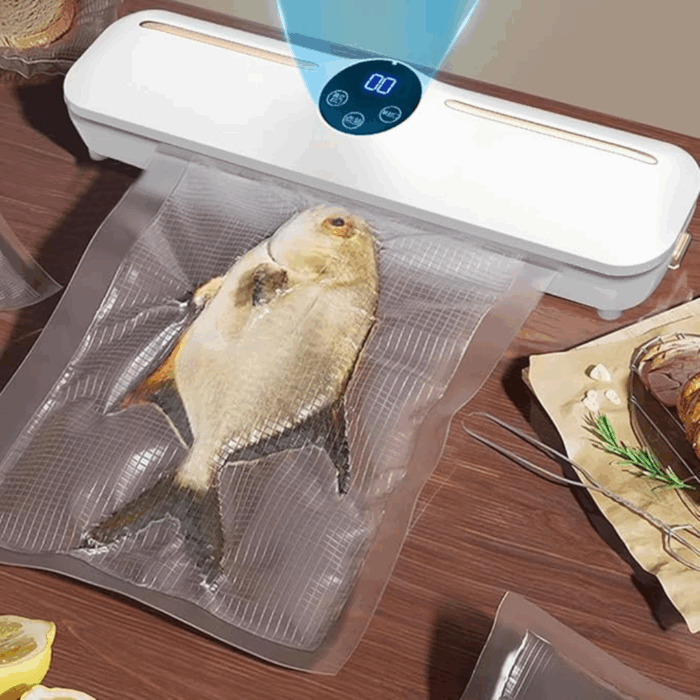 Macchina Sottovuoto per Alimenti 62KPa | Sigillatrice Automatica con Modalità Umido/Secco e LED - immagine 3