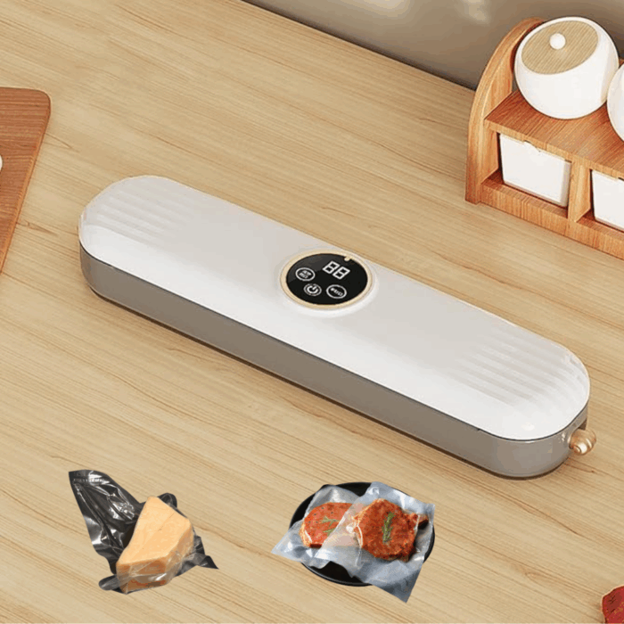 Macchina Sottovuoto per Alimenti 62KPa | Sigillatrice Automatica con Modalità Umido/Secco e LED - immagine 9