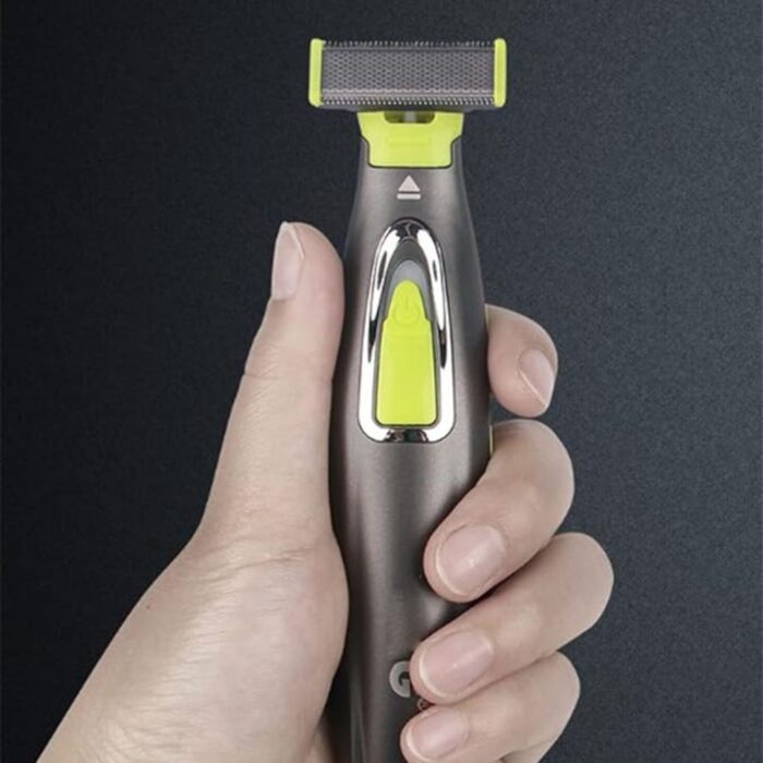 Rasoio Professionale con Doppia Lama Ultrasottile | Regolabarba  USB + 3 Pettini Inclusi - immagine 2