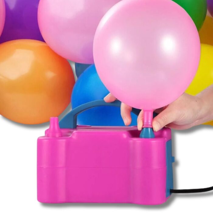 Gonfiatore Palloncini Elettrico 600W | Pompa Potente Doppio Ugello per Eventi e Feste - immagine 2