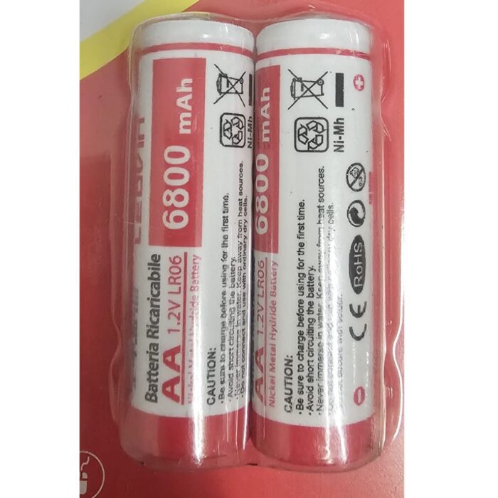 Caricabatterie Universale con 2 Pile AA 6800mAh + 2 AAA 4800mAh Inclusi - immagine 3