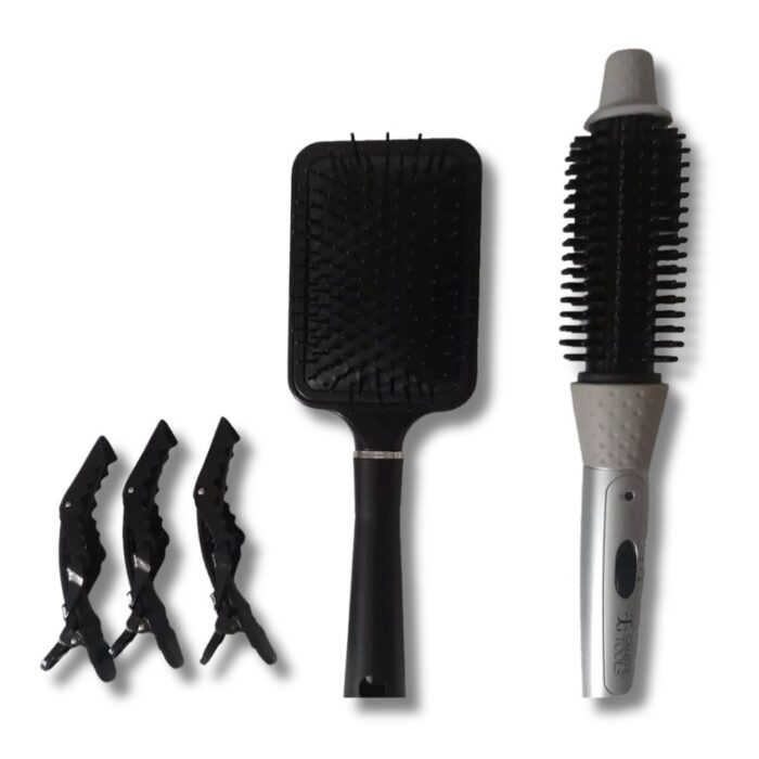 Spazzola Piastra Riscaldata 2 in 1 Fusion Styler | Multi-Styler Professionale per Capelli Perfetti - immagine 4