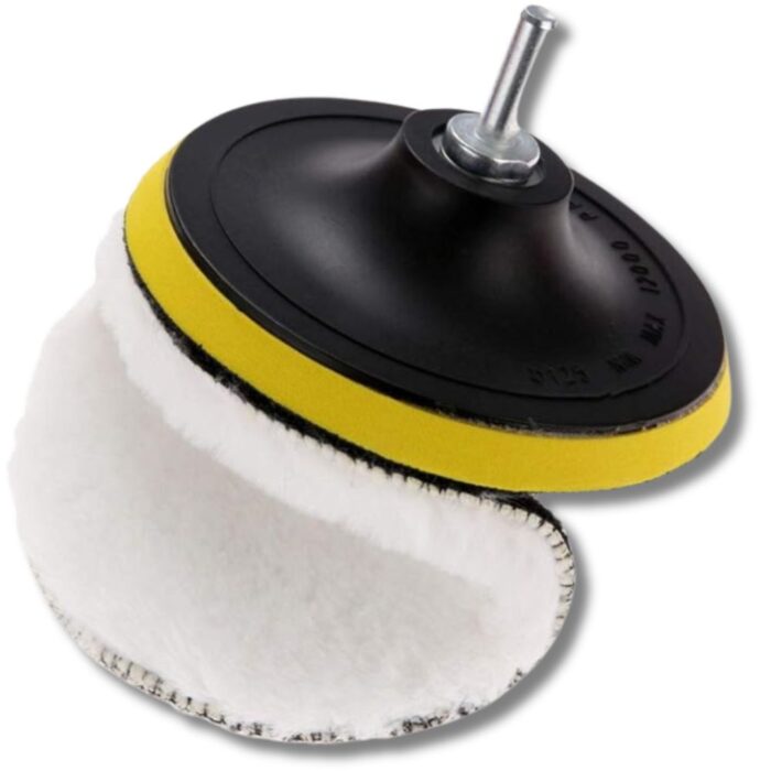 Ricambi Lucidatrice 6 Pezzi Diametro 8cm con Adattatore | Colori Assortiti - immagine 4