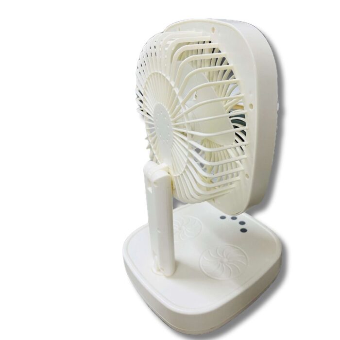 Ventilatore da Tavolo Ricaricabile 3 Velocità Pieghevole e Silenzioso - immagine 4