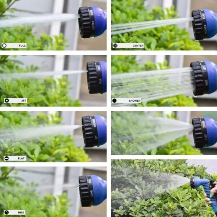 Tubo da Giardino 30m Espandibile 3X | Potente, Estensibile e Anti-Groviglio - immagine 4