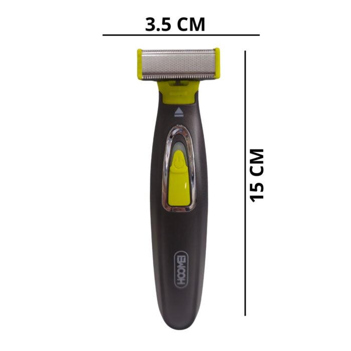 Rasoio Professionale con Doppia Lama Ultrasottile | Regolabarba  USB + 3 Pettini Inclusi - immagine 4