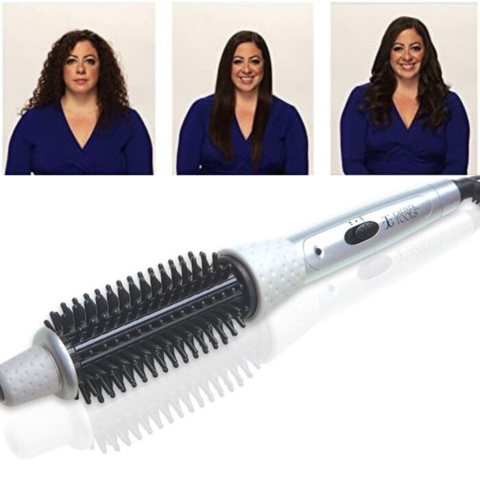Spazzola Piastra Riscaldata 2 in 1 Fusion Styler | Multi-Styler Professionale per Capelli Perfetti - immagine 6