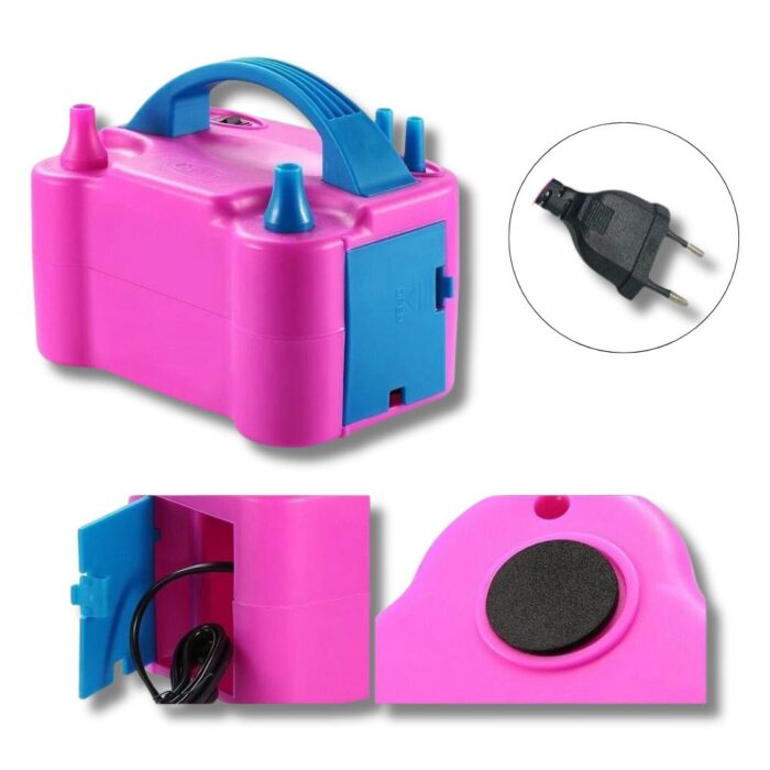Gonfiatore Palloncini Elettrico 600W | Pompa Potente Doppio Ugello per Eventi e Feste - immagine 8
