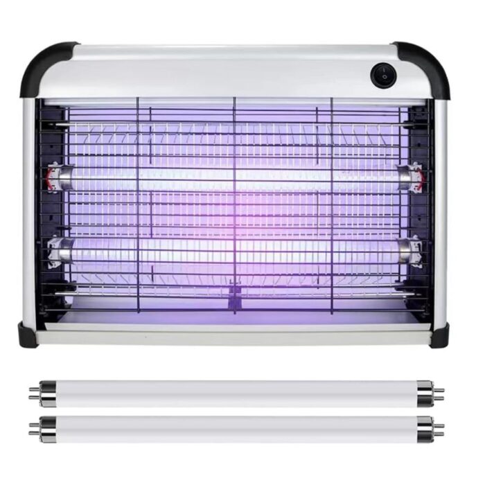 Zanzariera Elettrica UV 20W Potente | Anti-Insetti da 60m² per Casa e Giardino - immagine 2